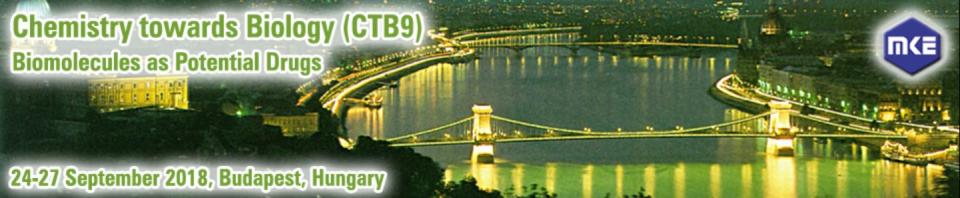 Chemistry towards Biology (CTB9) 