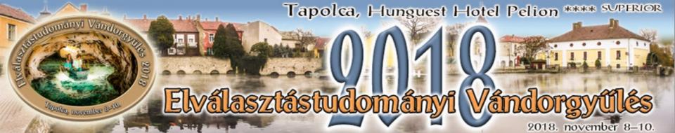 Elválasztástudományi Vándorgyűlés 2018